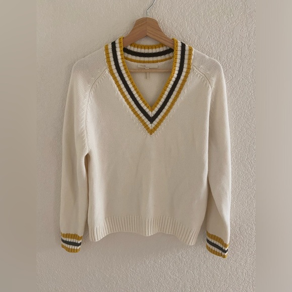 Maje Meteo Banded Stripe Sweater - Picture 2 of 5